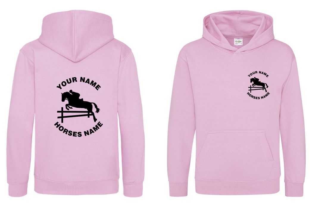 Show Jumping - Horse Riding Kids Hoodie - Image 9