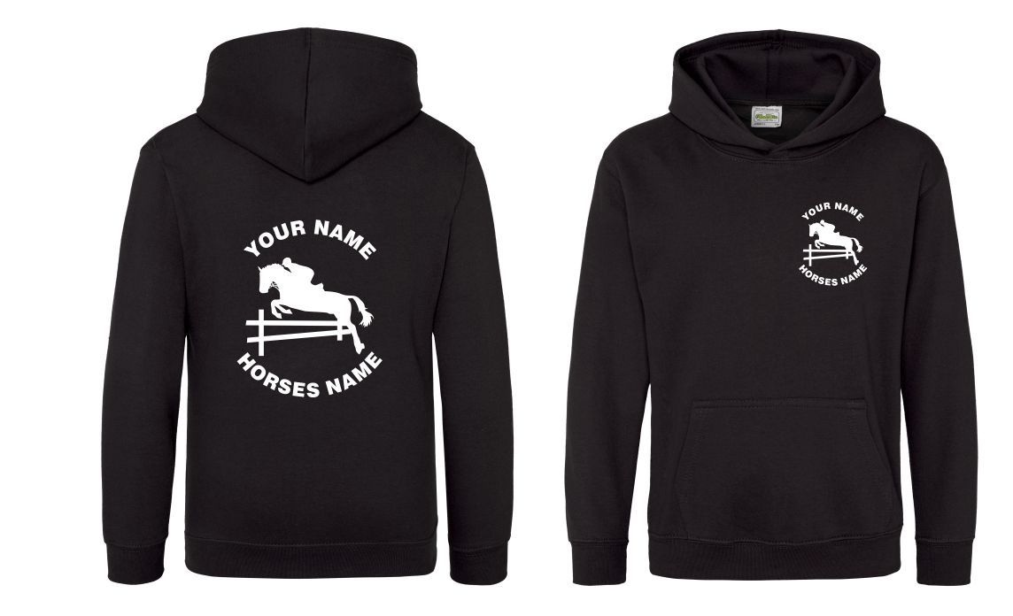Show Jumping - Horse Riding Kids Hoodie