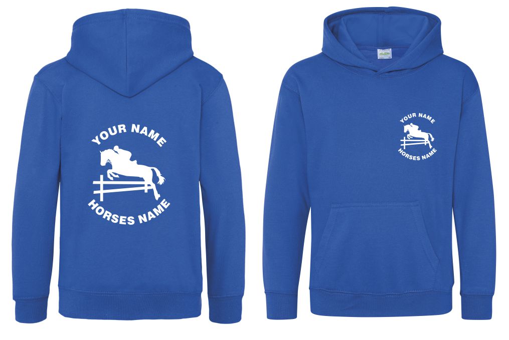 Show Jumping - Horse Riding Kids Hoodie - Image 8