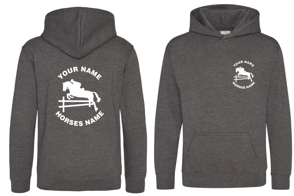 Show Jumping - Horse Riding Kids Hoodie - Image 7