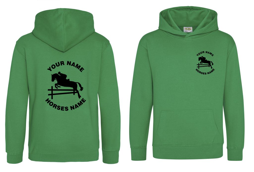 Show Jumping - Horse Riding Kids Hoodie - Image 6