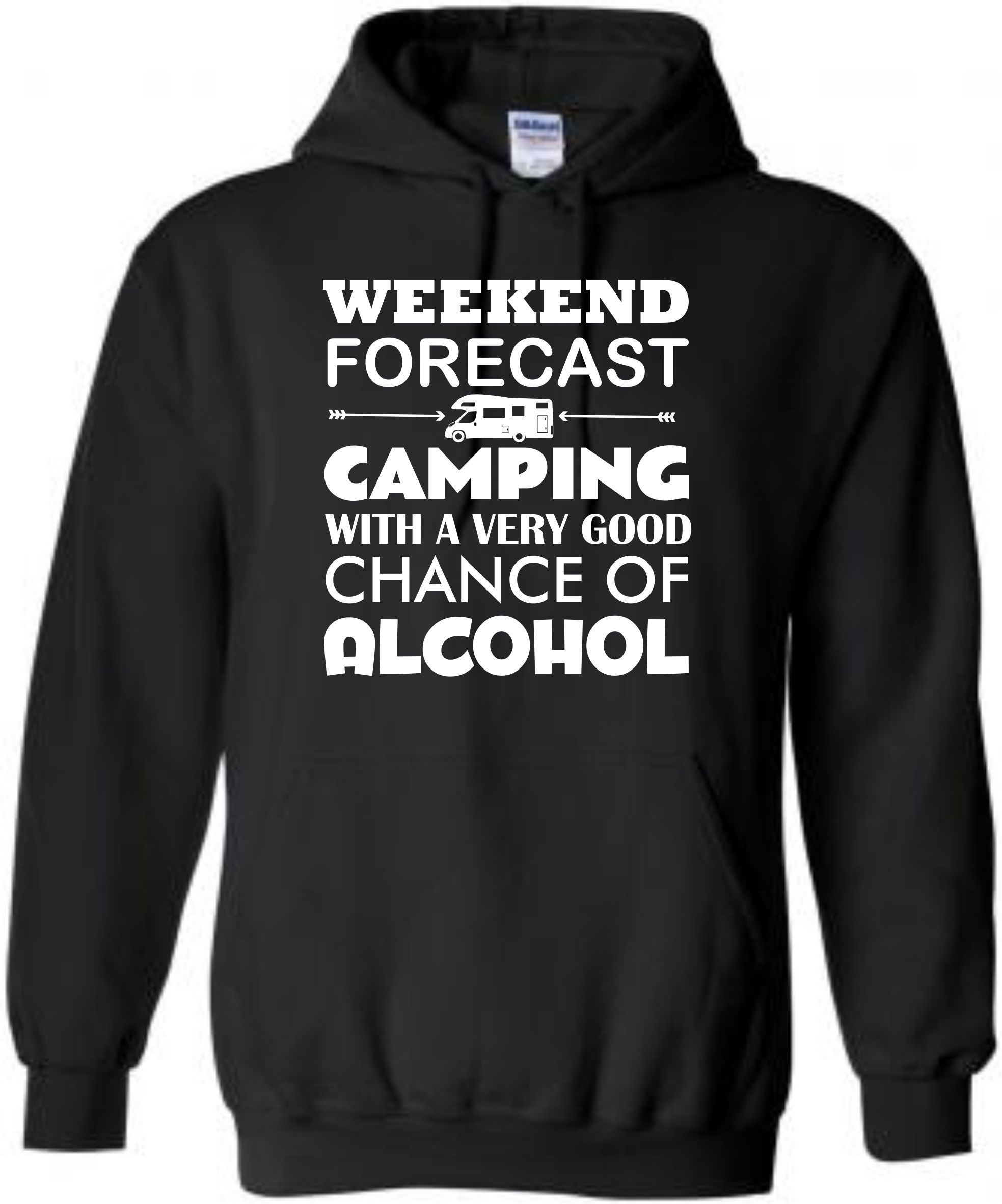 Motorhome Hoodie, Camping Alcohol Hoody, Camper Hoodie, Glamping Hoody - Image 8