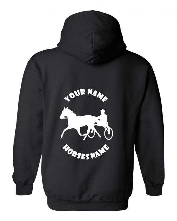 Horse and Cart Hoodie, Kids Personalised Equestrian Hoodie, Horseriding Hoody - Image 17