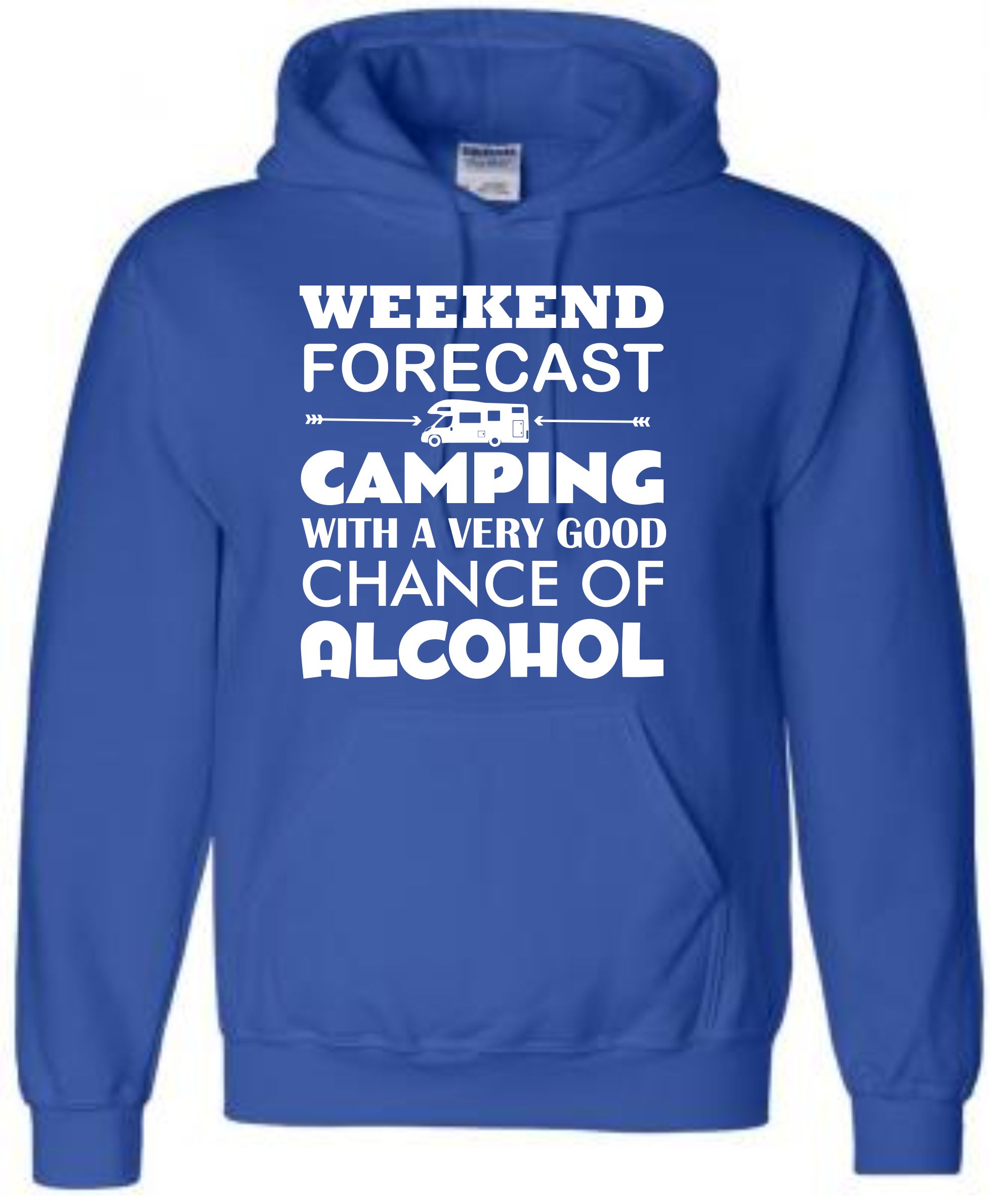 Motorhome Hoodie, Camping Alcohol Hoody, Camper Hoodie, Glamping Hoody - Image 7
