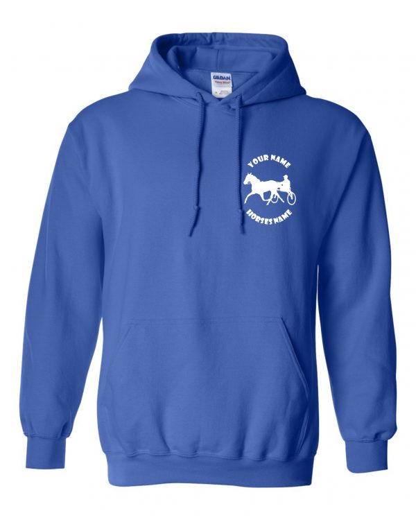 Horse and Cart Hoodie - Pony and Trap Equestrian Horseriding Hoody - Image 15