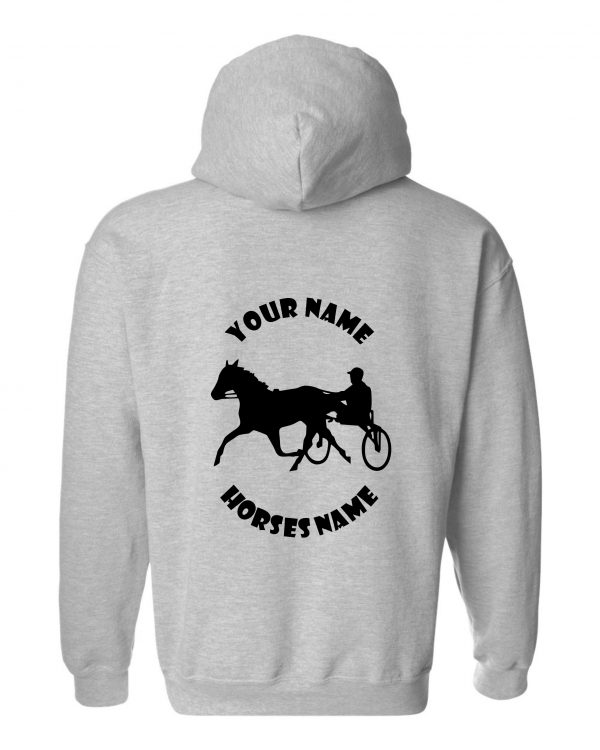 Horse and Cart Hoodie, Kids Personalised Equestrian Hoodie, Horseriding Hoody - Image 11