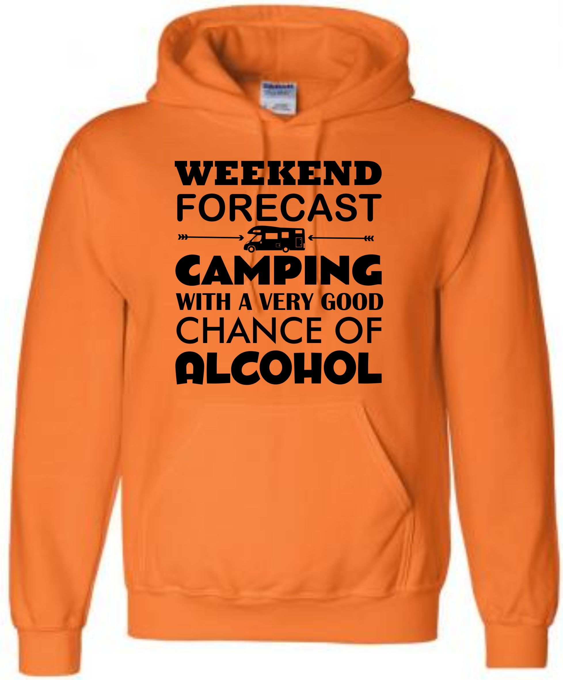 Motorhome Hoodie, Camping Alcohol Hoody, Camper Hoodie, Glamping Hoody - Image 4