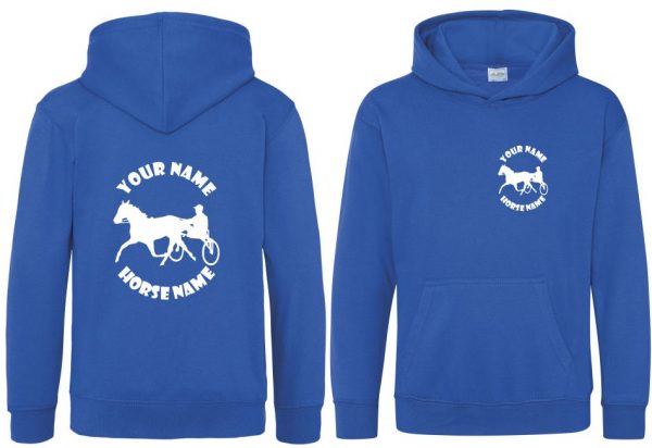 Horse and Cart Hoodie, Kids Personalised Equestrian Hoodie, Horseriding Hoody - Image 14