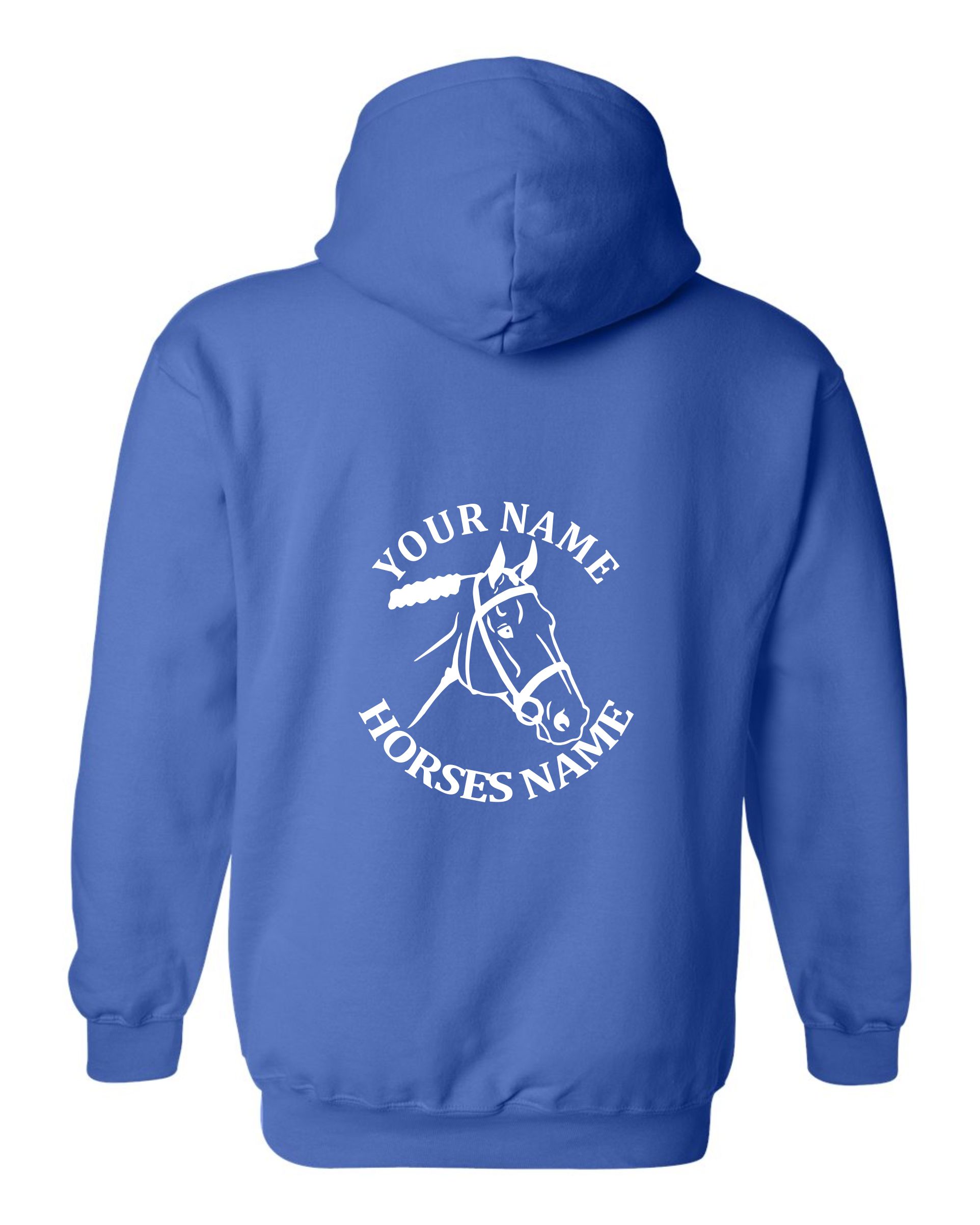Kids Personalised Horse Head Hoodie, Equestrian Hoodie, Horseriding Hoody - Image 16