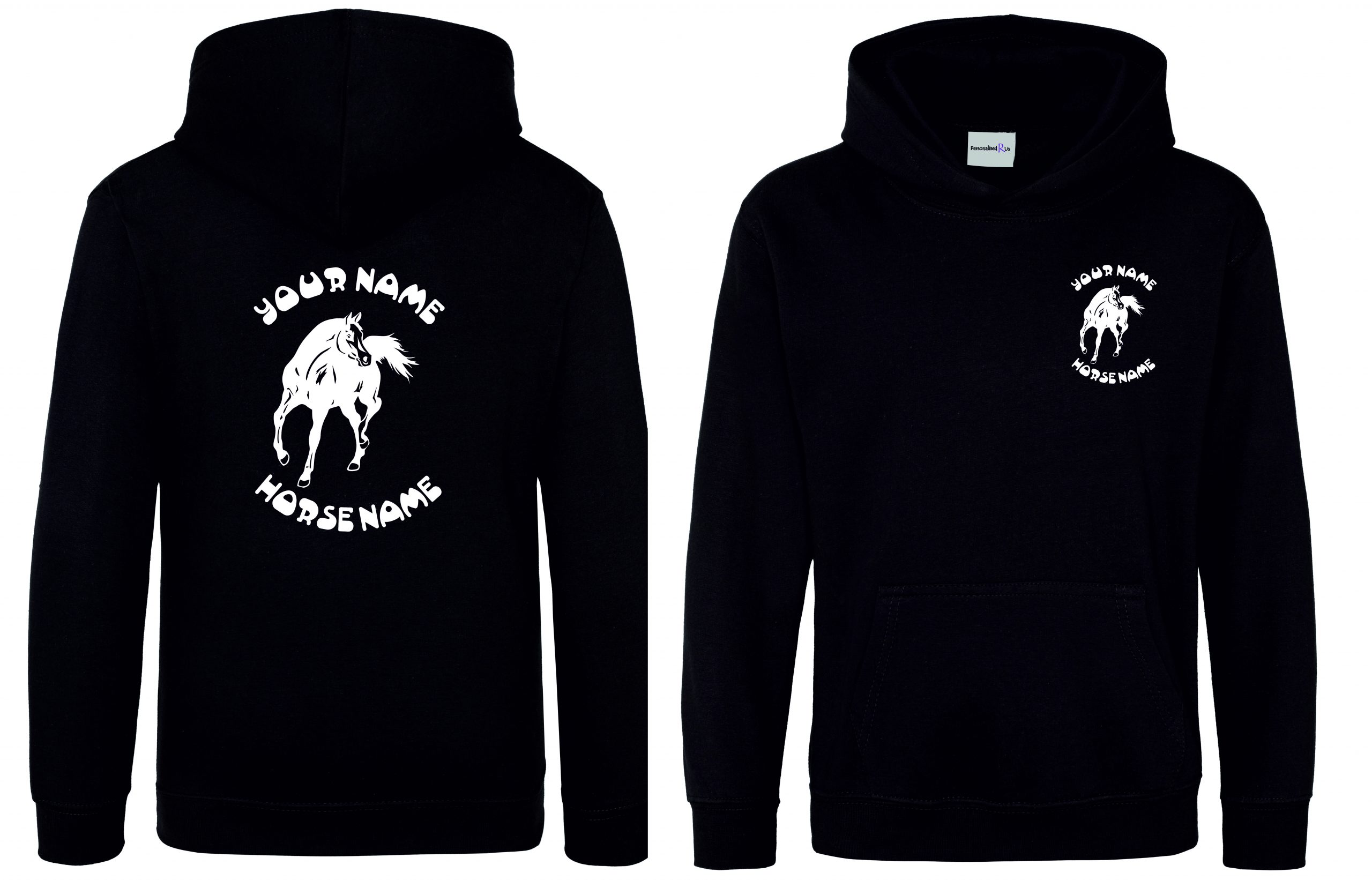 Show Horse Riding Hoodie - Equestrian Horseriding Hoody - Image 9