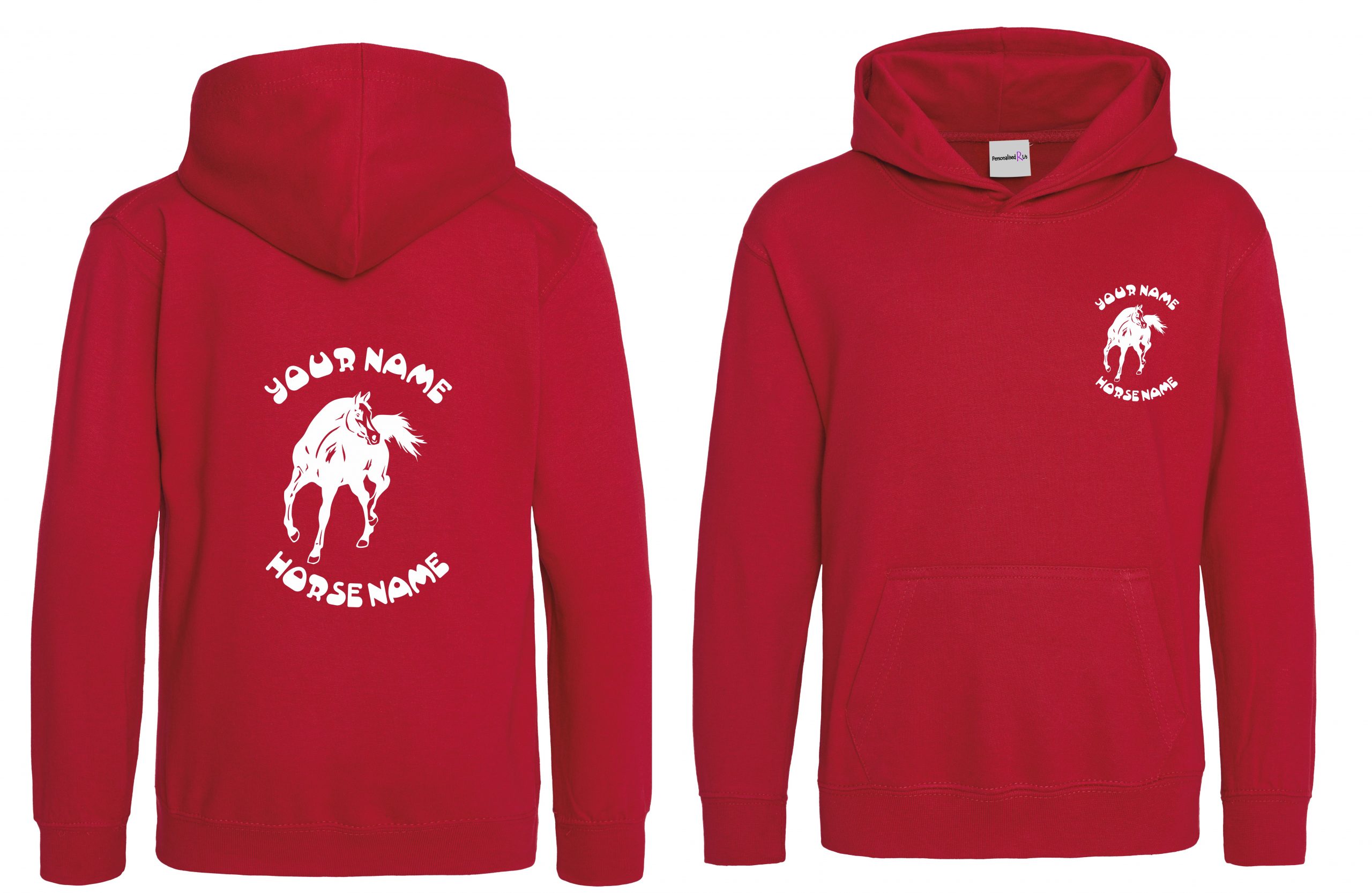 Show Horse Riding Hoodie - Equestrian Horseriding Hoody - Image 2