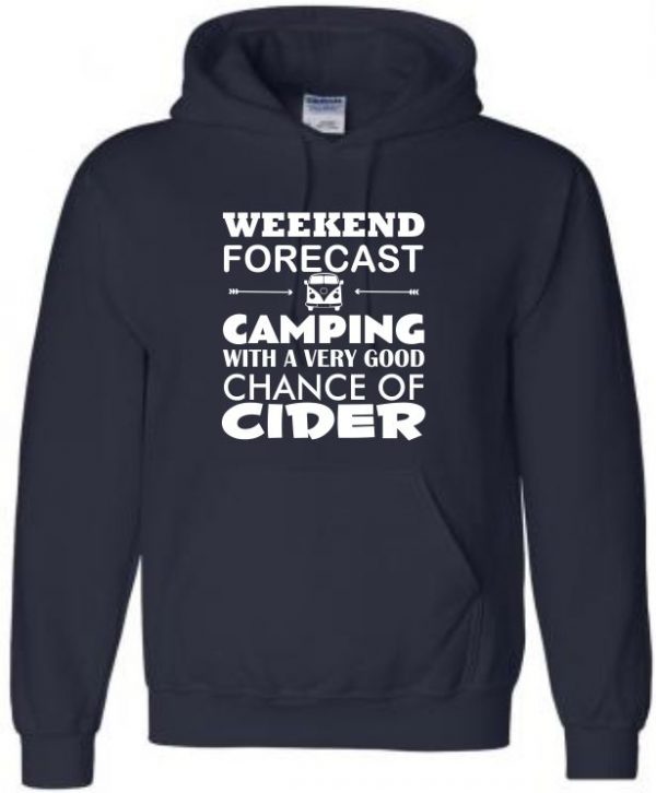 Weekend Forecast Campervan Hoody, Cider Camper Hoodie, V Dub Hoody - Image 9
