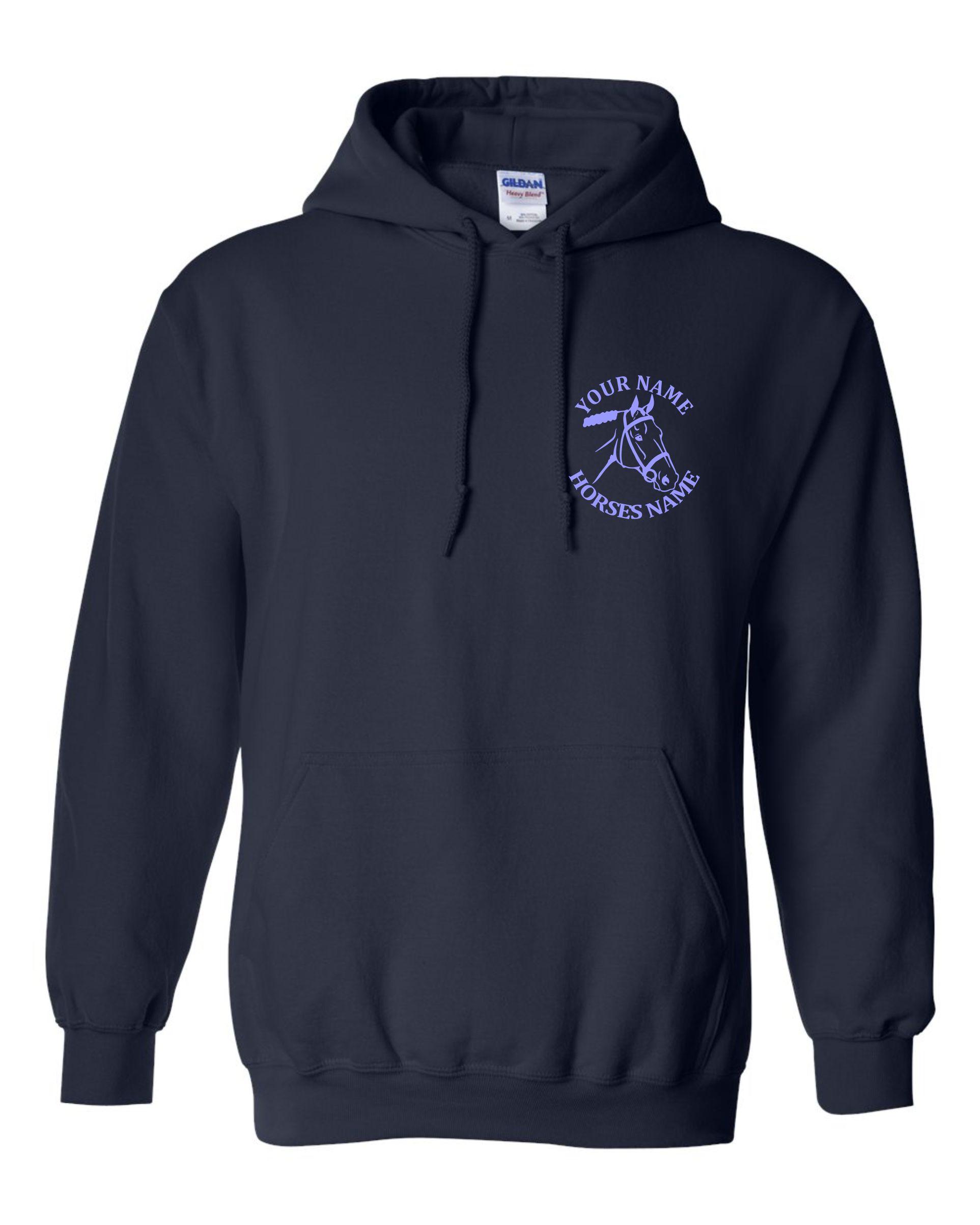 Kids Personalised Horse Head Hoodie, Equestrian Hoodie, Horseriding Hoody - Image 9