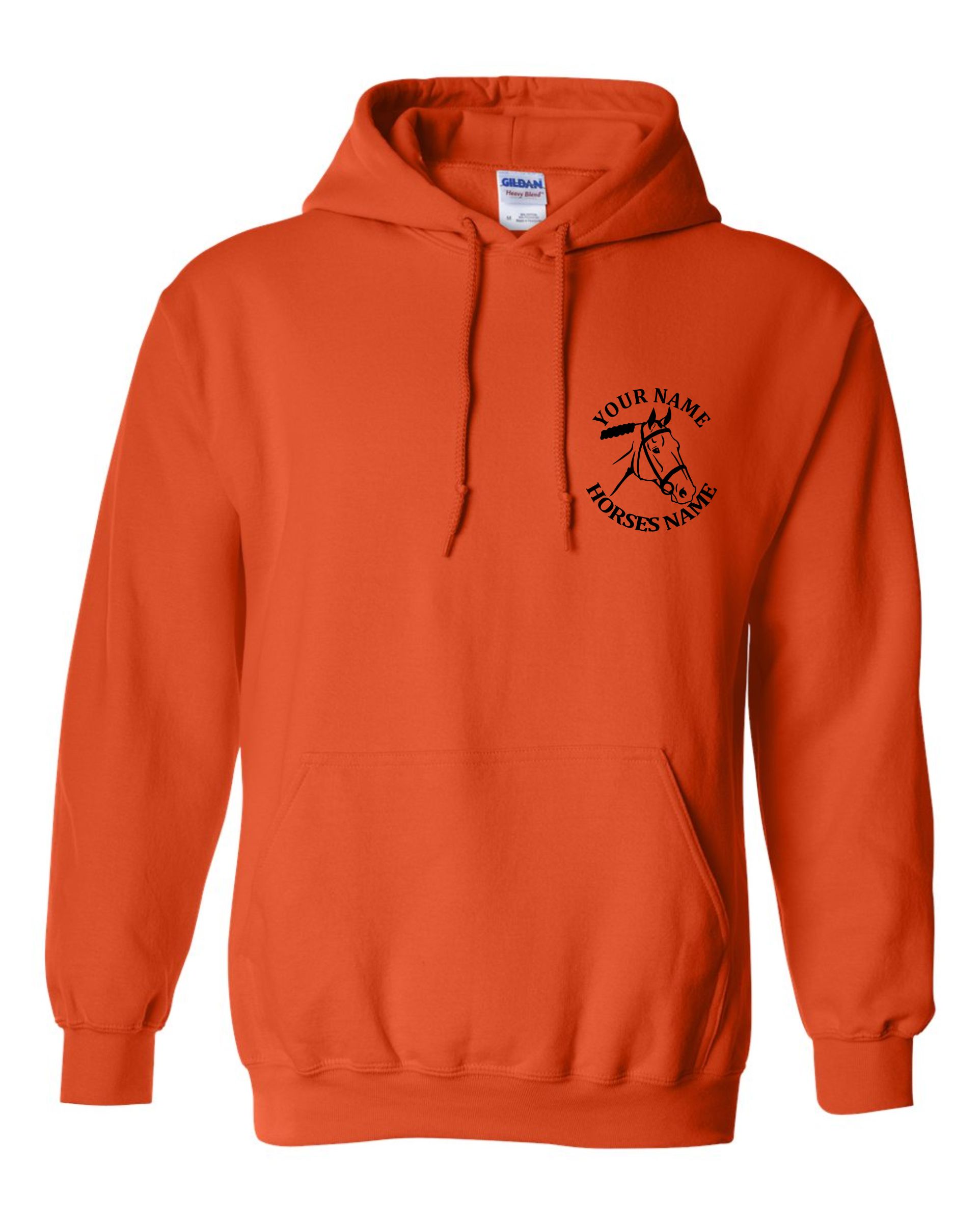Kids Personalised Horse Head Hoodie, Equestrian Hoodie, Horseriding Hoody - Image 7