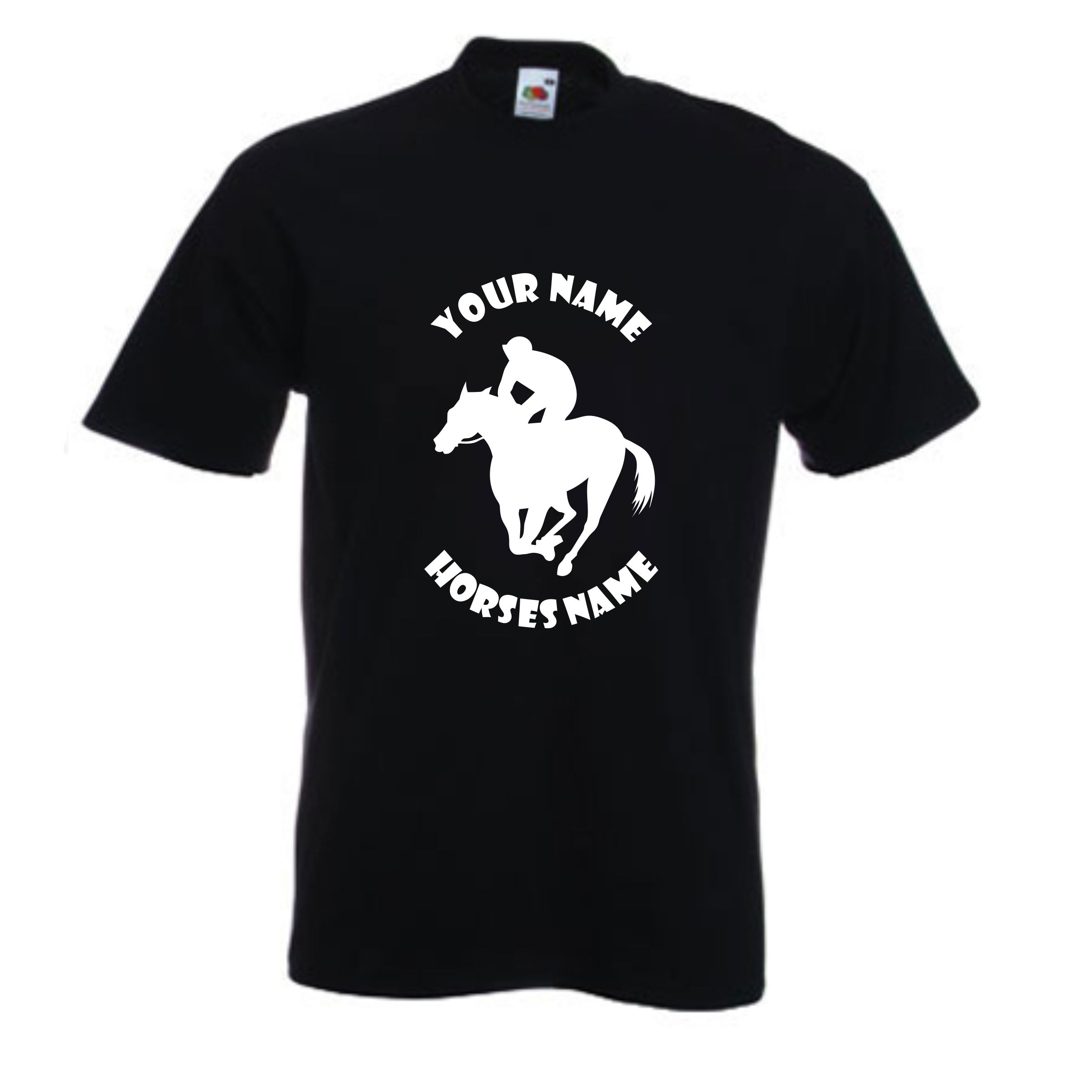 Horseracing Riding Kids T-Shirt, Horseriding Personalised TShirt - Image 9