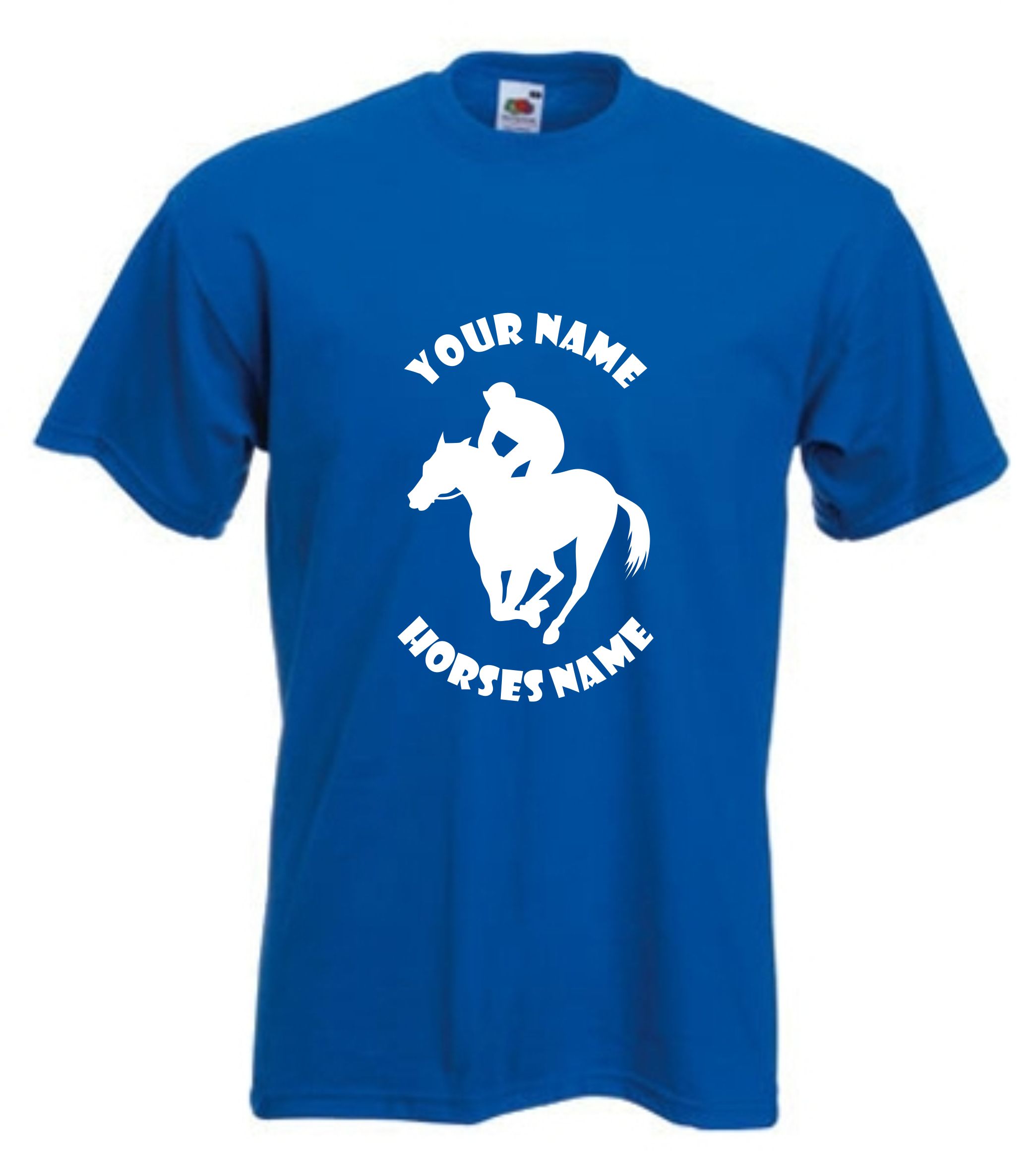 Horseracing Riding Kids T-Shirt, Horseriding Personalised TShirt - Image 8