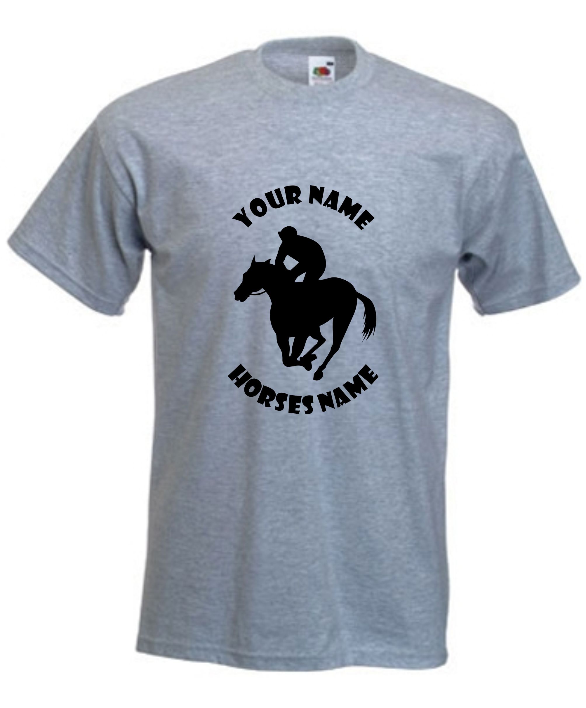 Horseracing Riding Kids T-Shirt, Horseriding Personalised TShirt - Image 7