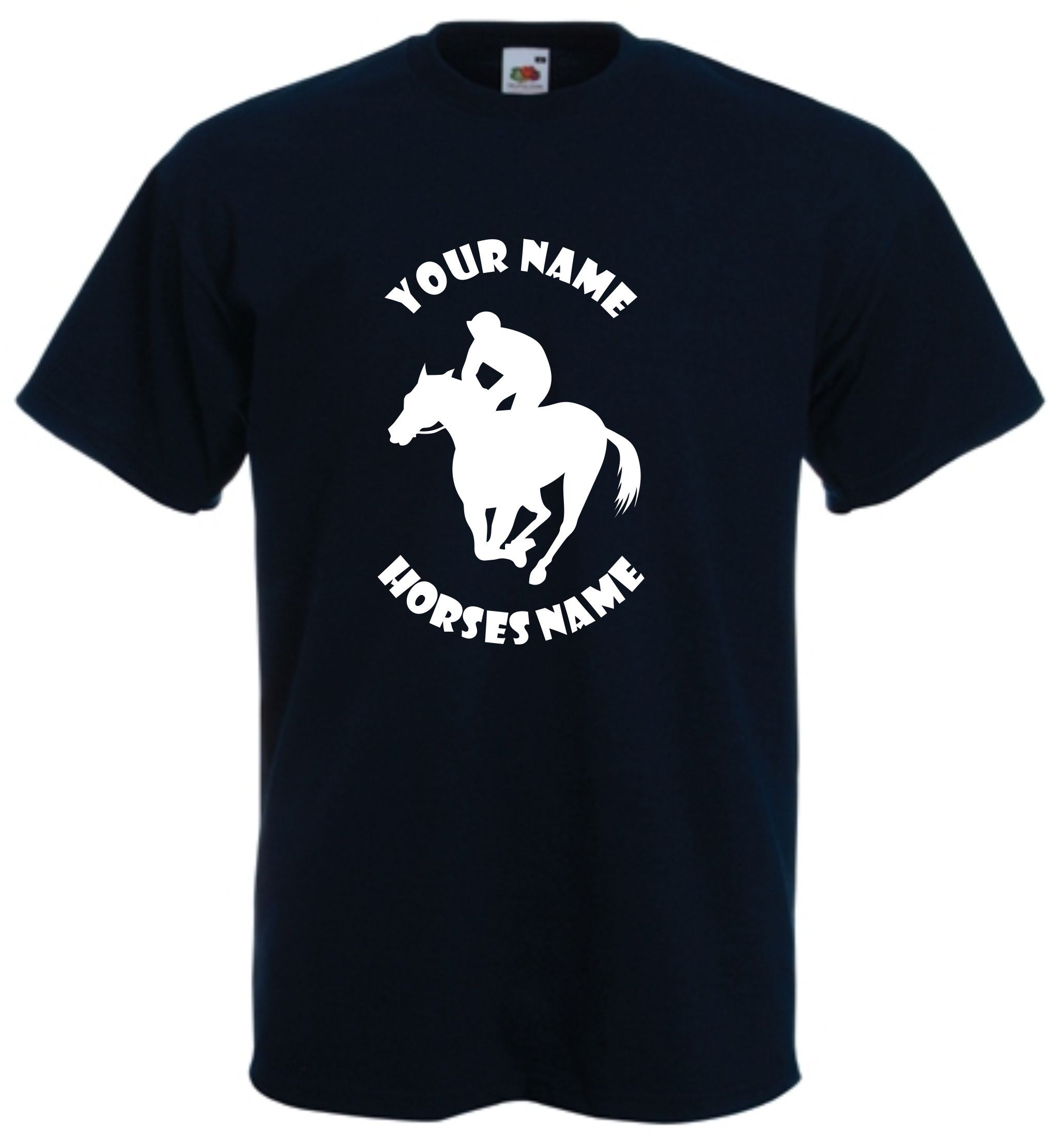 Horseracing Riding Kids T-Shirt, Horseriding Personalised TShirt - Image 6