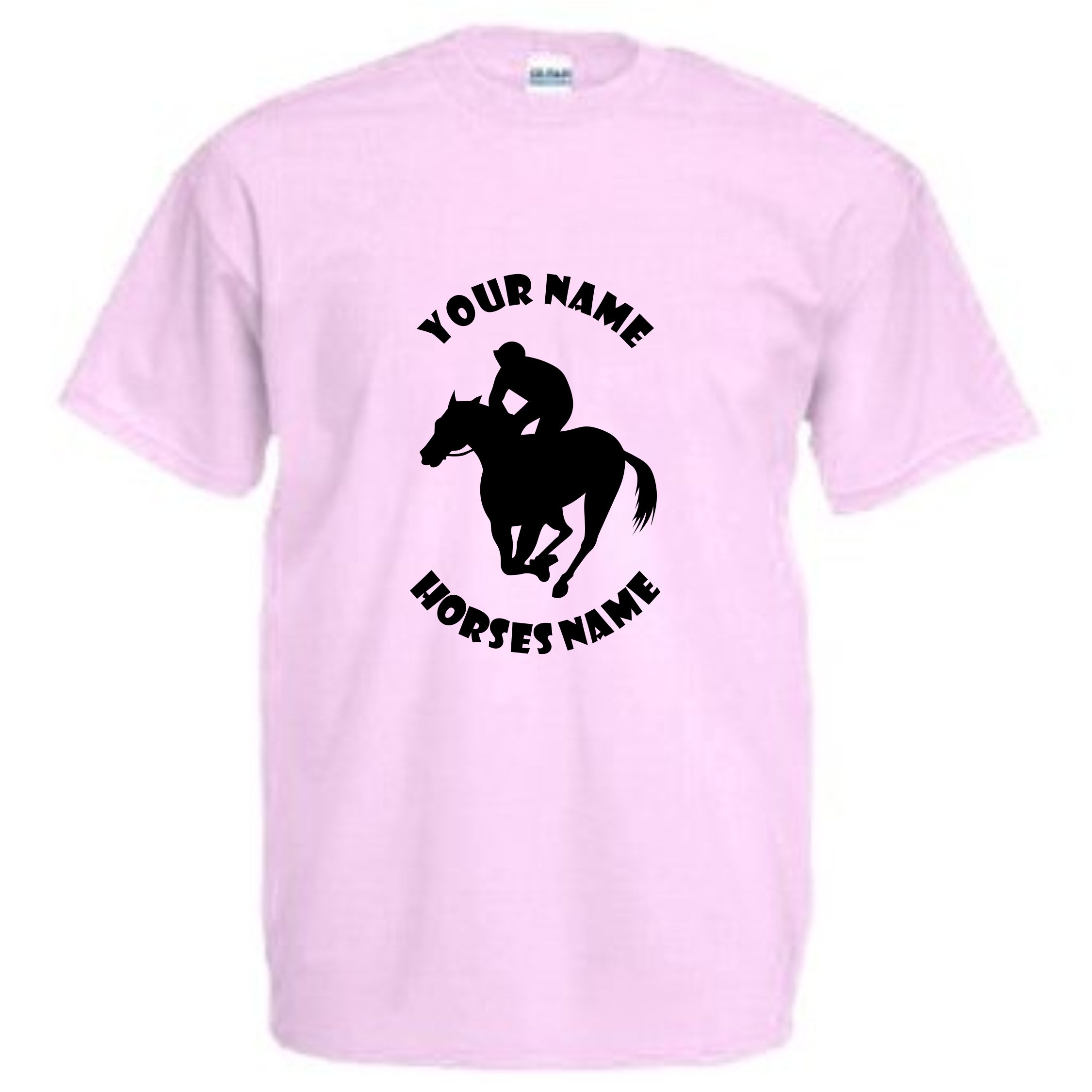 Horseracing Riding Kids T-Shirt, Horseriding Personalised TShirt - Image 5