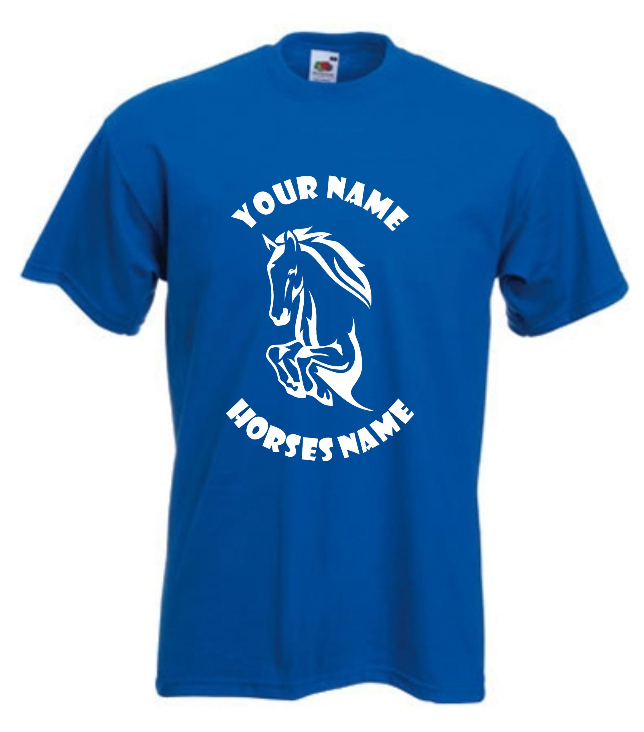 Stallion Horse Riding Kids T-Shirt, Horseriding Personalised TShirt - Image 8