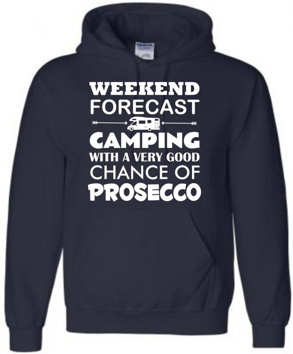 Motorhome Hoodie, Prosecco Motorhome Hoody, Camping Prosecco Hoody Alcohol Funny Hooded Sweat - Image 4