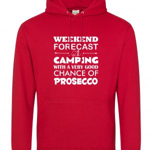 Tent Hoodie Prosecco Camping Hoodie, Tent Prosecco Glamping Hooded Sweat