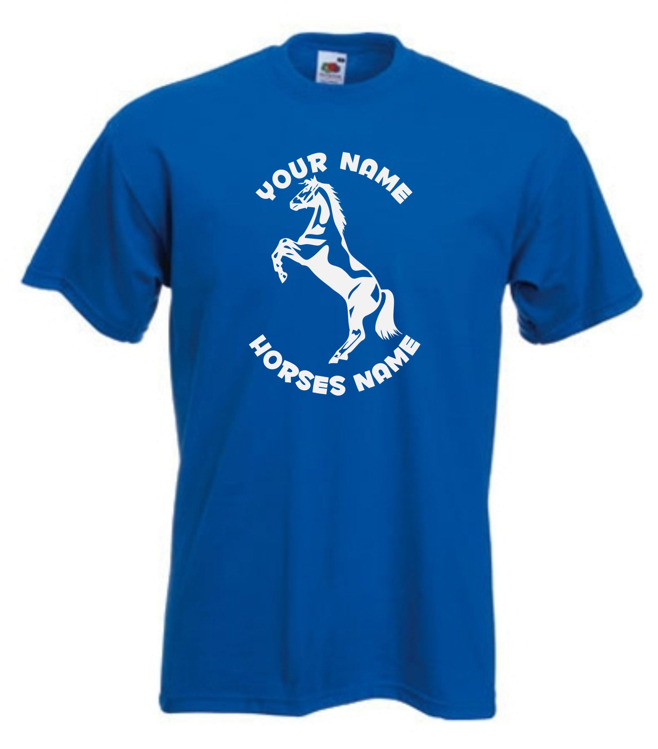 Stallion Rearing Horse Riding Kids T-Shirt, Horseriding Personalised TShirt - Image 8