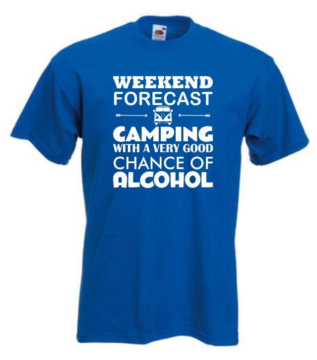 Camping T-Shirt, Camper Tshirt, Campervan T-Shirt, Funny TShirt, Camper Alcohol - Image 2