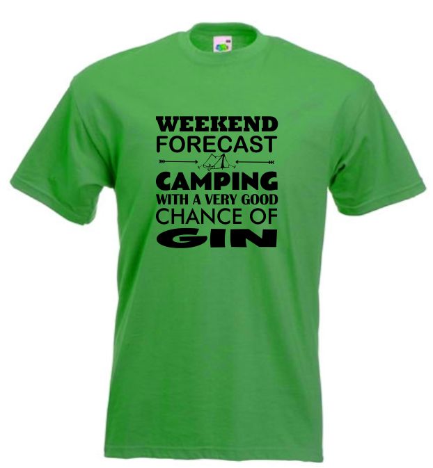 Tent Gin T-Shirt, Camping Tshirt, Gin T Shirt, Glamping Funny Drinking T-Shirt, Alcohol - Image 8