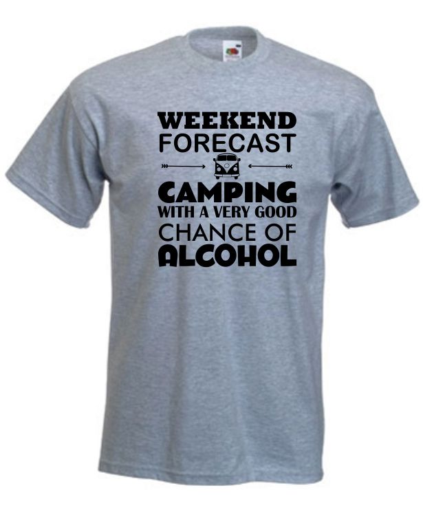 Camping T-Shirt, Camper Tshirt, Campervan T-Shirt, Funny TShirt, Camper Alcohol - Image 8
