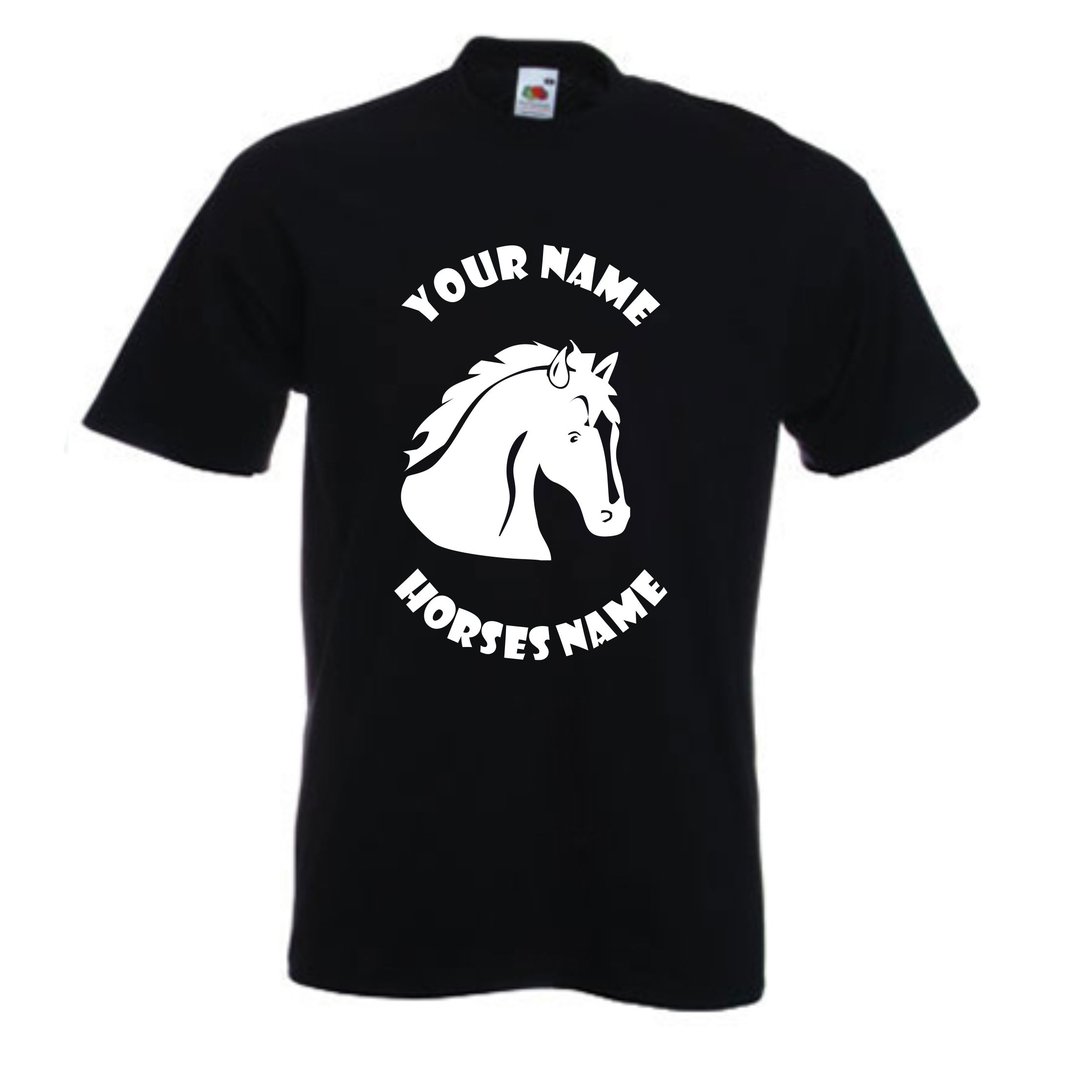 Horses Full Head Riding Kids T-Shirt, Horseriding Personalised TShirt - Image 9