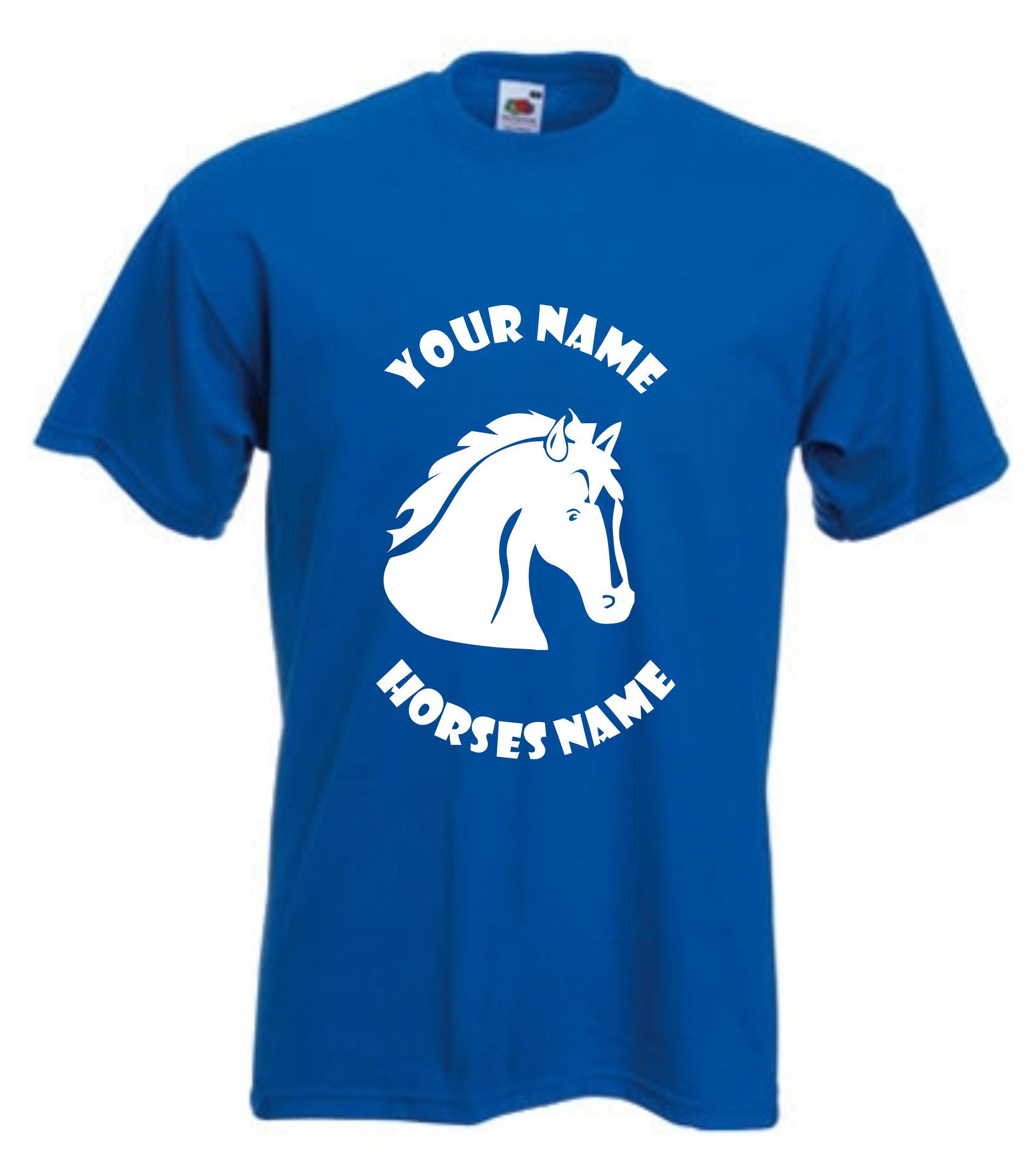 Horses Full Head Riding Kids T-Shirt, Horseriding Personalised TShirt - Image 8