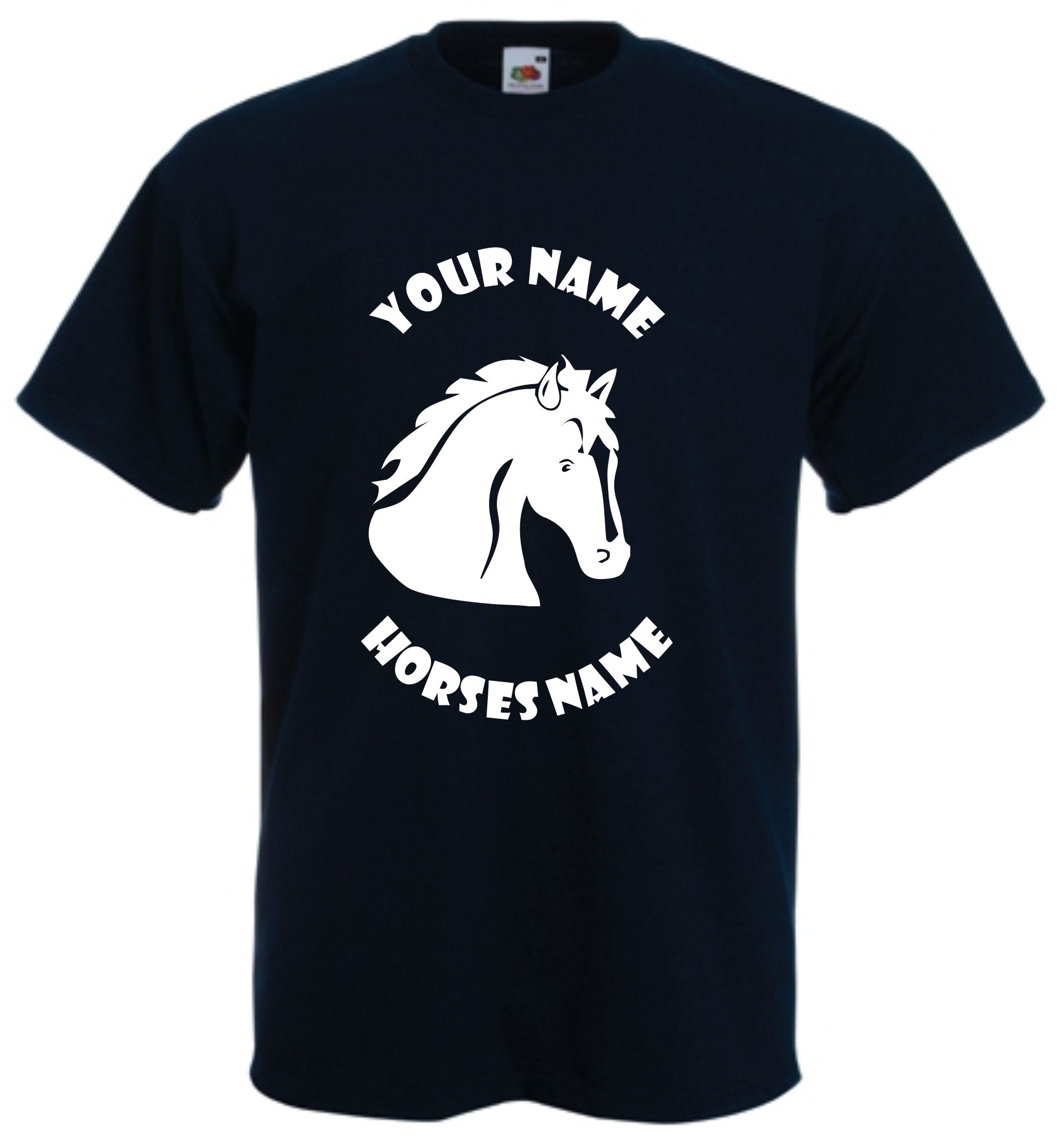 Horses Full Head Riding Kids T-Shirt, Horseriding Personalised TShirt - Image 5