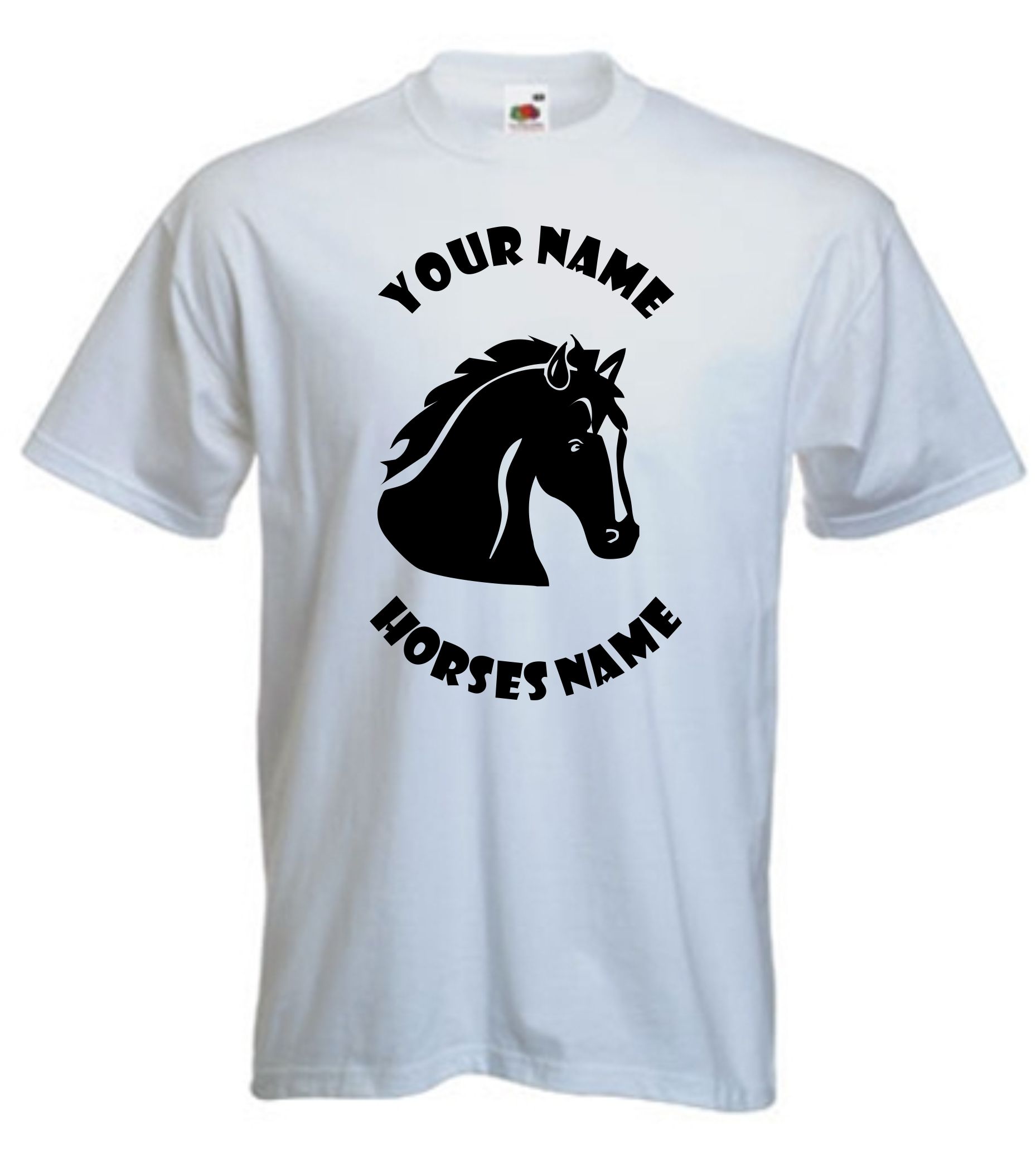 Horses Full Head Riding Kids T-Shirt, Horseriding Personalised TShirt