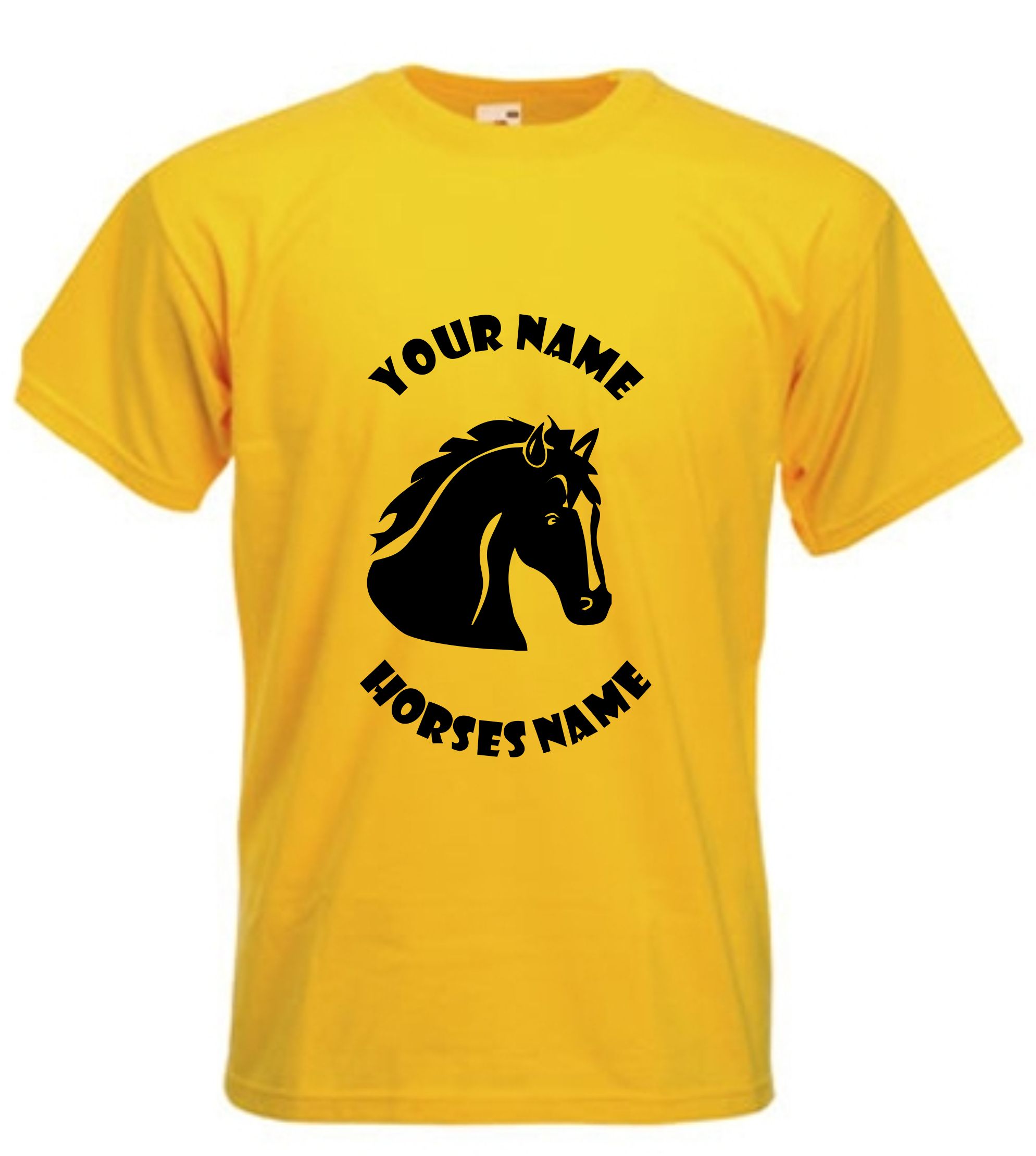 Horses Full Head Riding Kids T-Shirt, Horseriding Personalised TShirt - Image 2
