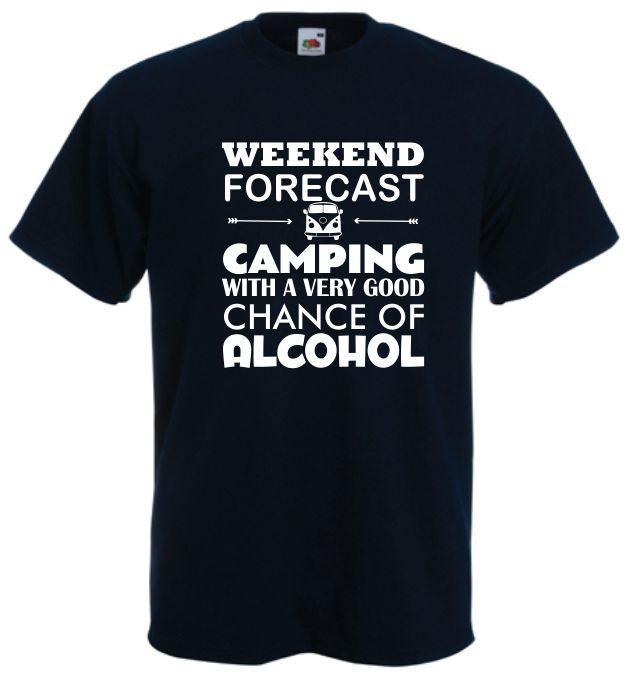 Camping T-Shirt, Camper Tshirt, Campervan T-Shirt, Funny TShirt, Camper Alcohol - Image 7