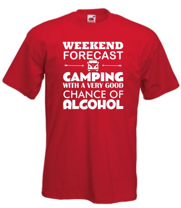 Camping T-Shirt, Camper Tshirt, Campervan T-Shirt, Funny TShirt, Camper Alcohol - Image 5