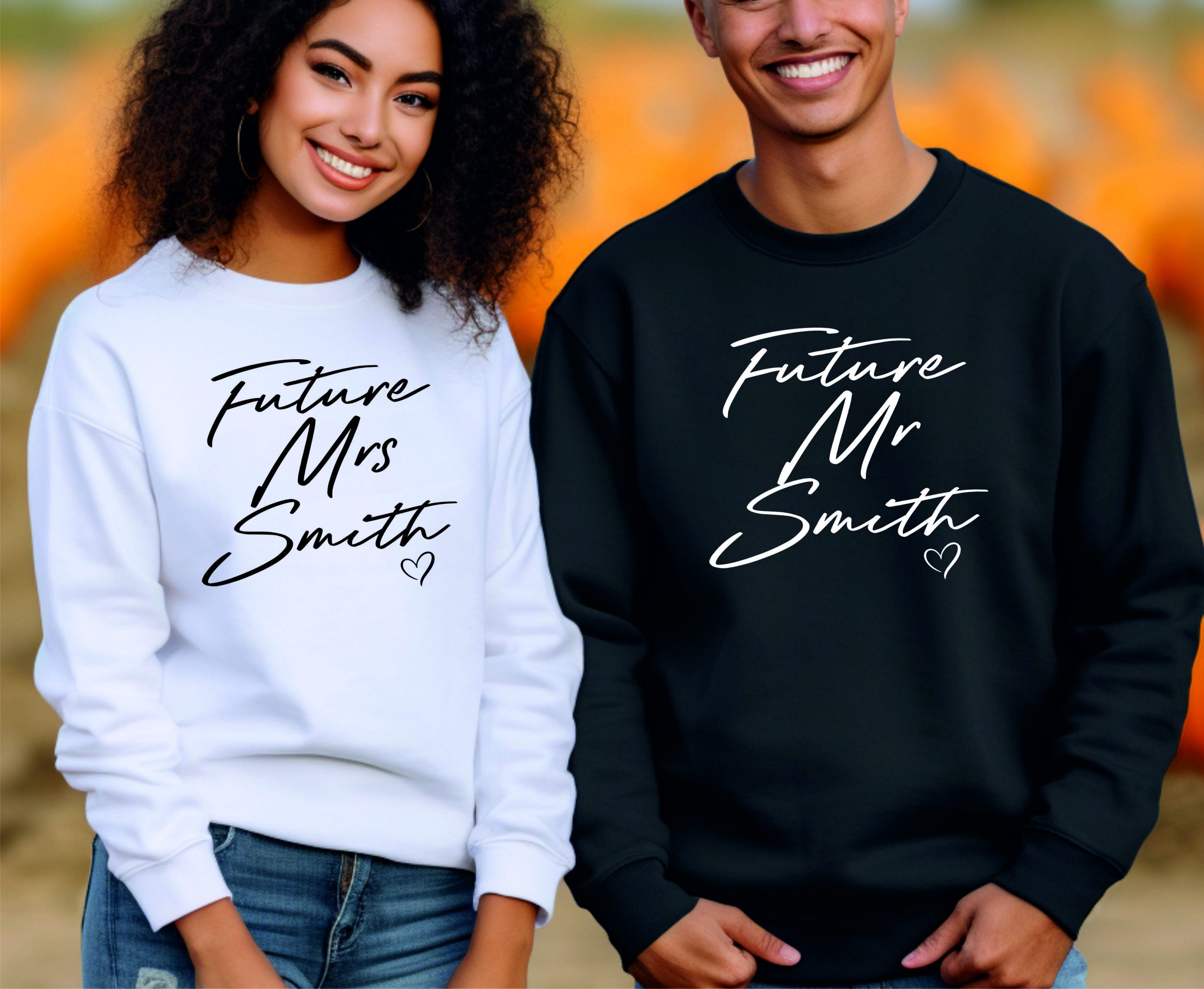 Future Mr and Mrs Sweatshirt, Pre Wedding Sweater, Engagement Sweater, Matching Engagement Gifts, Bride To Be Present