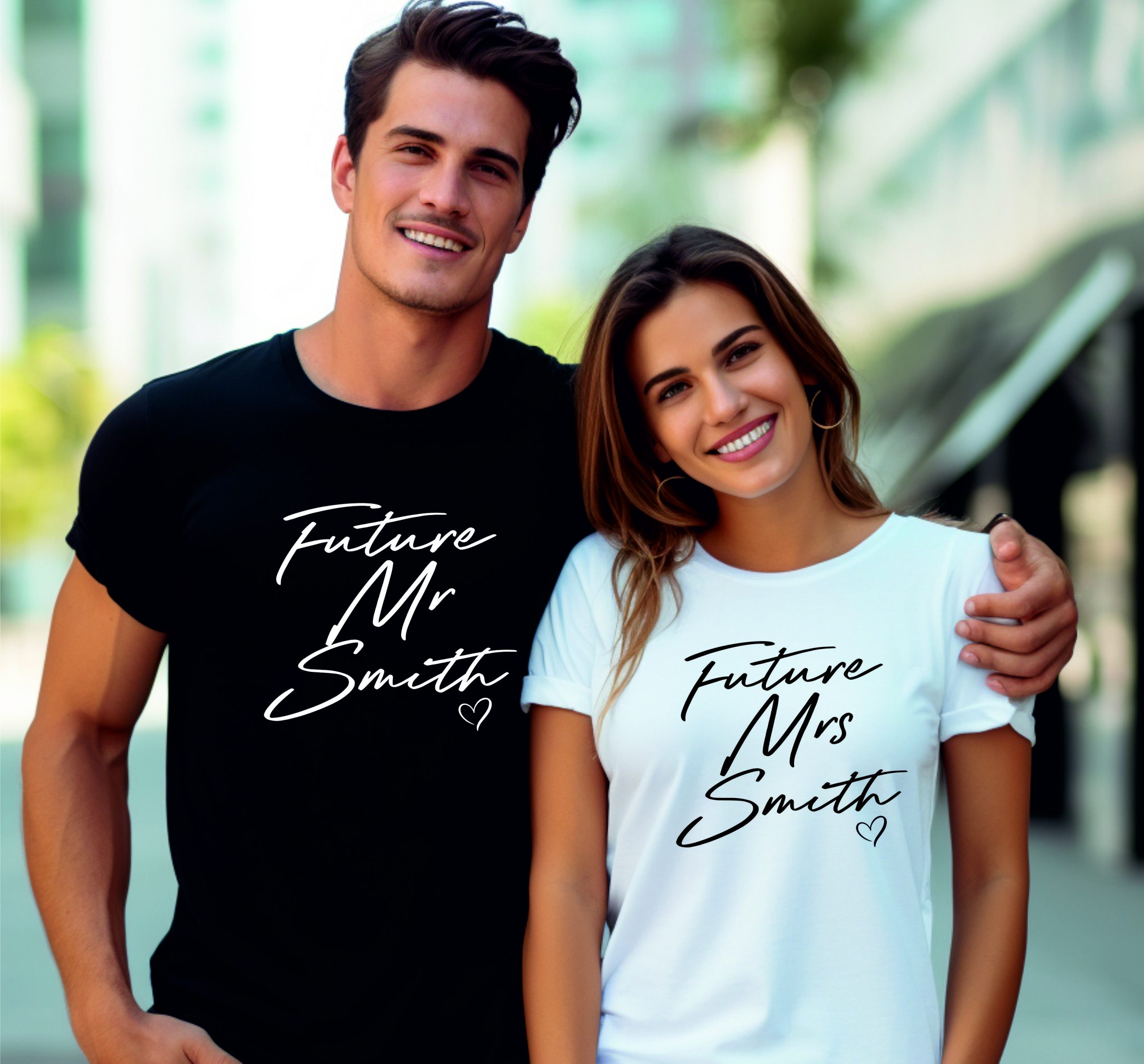Future Mr and Mrs T-Shirt, Pre Wedding Tshirt, Engagement T Shirt, Matching Engagement Gifts, Bride To Be Present