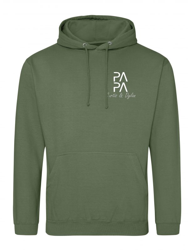 Papa Hoodie, Custom Papa hoodie with Names, Papa Kids name on Sleeve, Father's Day Gift (DG2) - Image 6