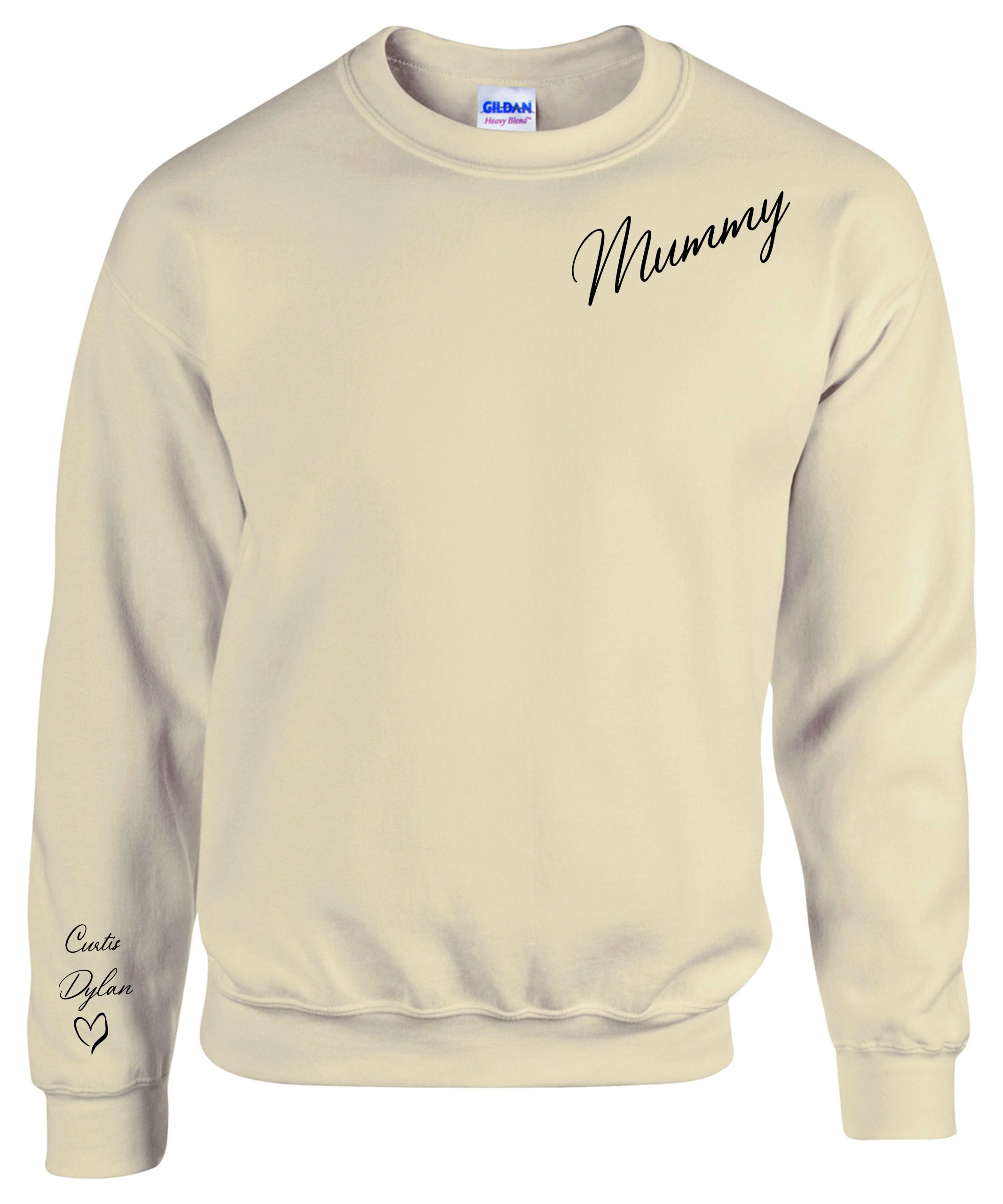 Mummy Sweater Personalised, Mummy Custom Sweatshirt with Names, Kids Name on Sleeve, Mother's Day Gift (MG5) - Image 5